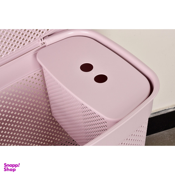 سبد رخت چرک لیمون کد 2136 مجموعه 2 عددی