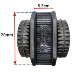 چرخ اسلب مدریت مدل دو چرخ کد YP-20CM