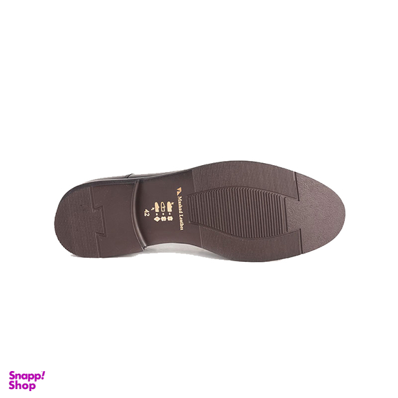 کفش رسمی مردانه چرم مشهد مدل J6181 رنگ قهوه ای