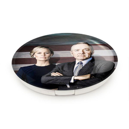 آینه جیبی خندالو طرح سریال House Of Cards مدل تاشو کد 28154