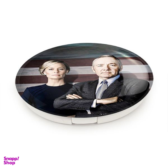 آینه جیبی خندالو طرح سریال House Of Cards مدل تاشو کد 28154