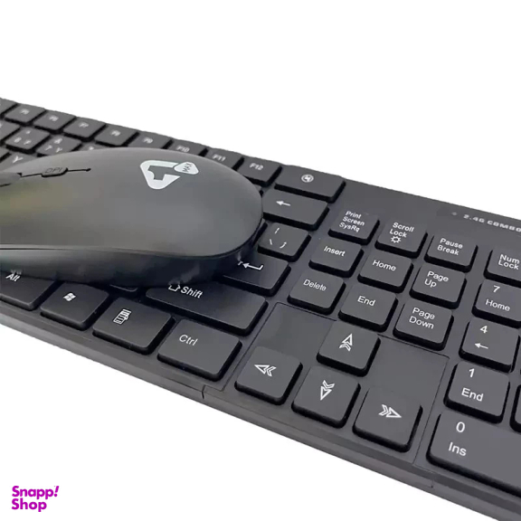 کیبورد و ماوس بی سیم وان مکس مدل OM-4000W