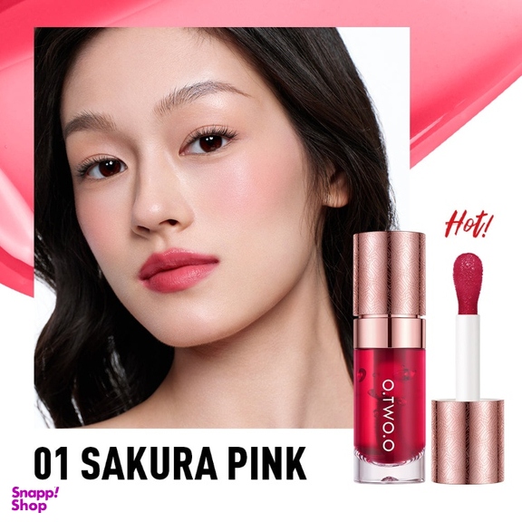 تینت لب و گونه او تو او شماره 01Sakura Pink