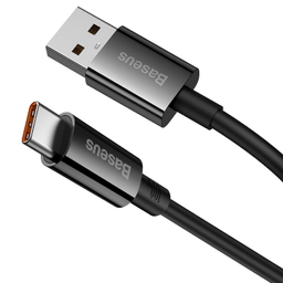 کابل شارژ 100 وات USB به Type-C بیسوس مدل Superior P10320102214-01 طول 1 متر