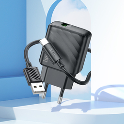 شارژر دیواری 18 وات هوکو مدل CS21A به همراه کابل USB Type-C