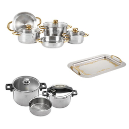 سرویس پخت و پز پارس استیل مدل 32 مجموعه 13 عددی