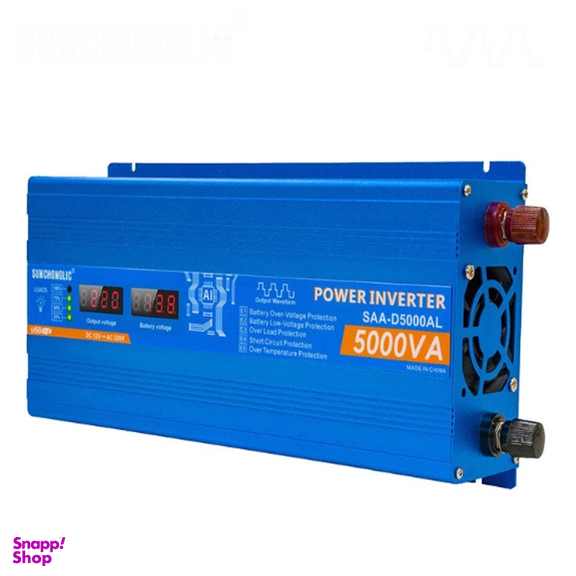 اینورتر 12 به 220 ولت مدل Inverter SAA-D5000AL ظرفیت 5000 وات