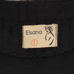 شومیز آستین بلند زنانه السانا مدل سارال کد 224101 رنگ مشکی