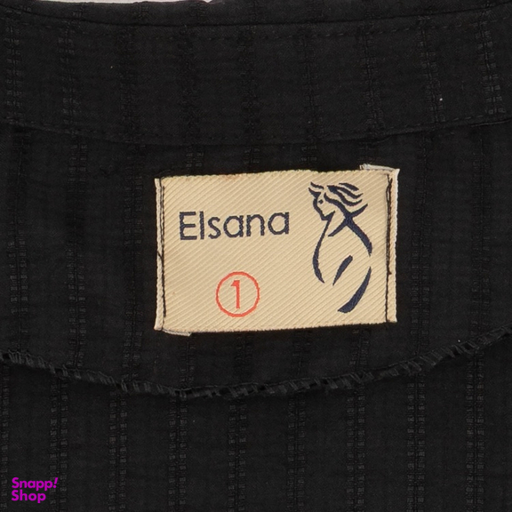 شومیز آستین بلند زنانه السانا مدل سارال کد 224101 رنگ مشکی