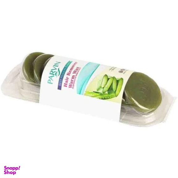 وکس موبر پروین مدل Aloe vera وزن 20 گرم بسته 10 عددی