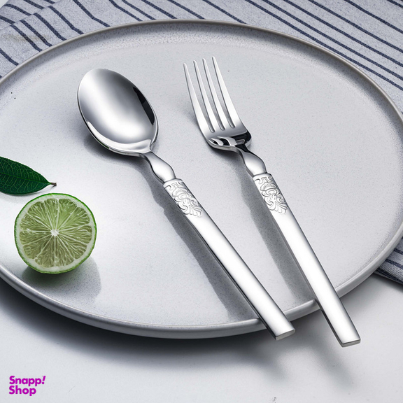 سرویس قاشق و چنگال 13 پارچه جی فی نی مدل 55