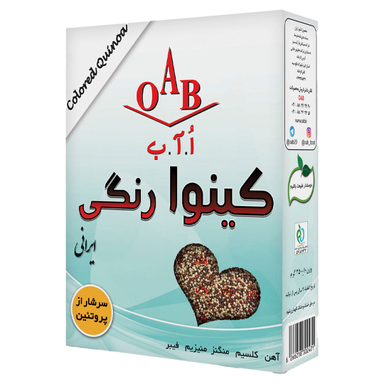 کینوا رنگی اُ.آ.ب وزن ۲۵۰ گرم