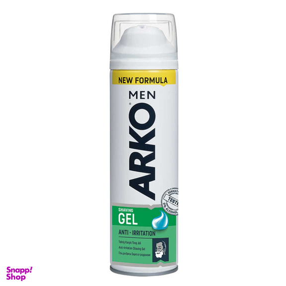 ژل اصلاح آرکو من مدل Anti irritation حجم 200 میلی لیتر