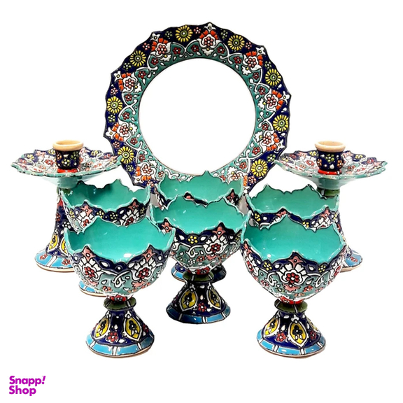 ست 9 تکه هفت سین میناکاری کد 680D