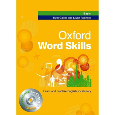 کتاب oxford word skills basic اثر Ruth Gairns and Stuart Redman انتشارات oxford به همراه سی دی