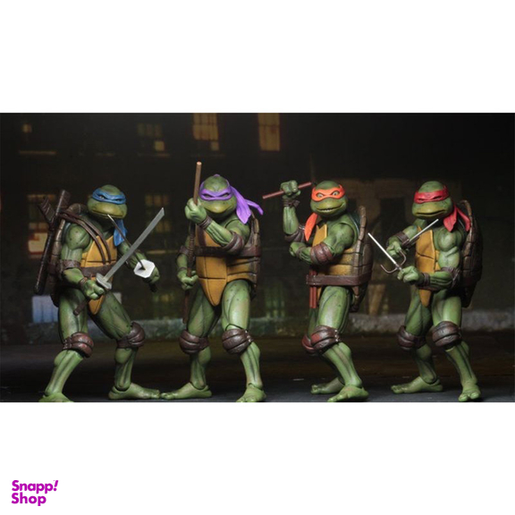 اکشن فیگور نکا مدل لاکپشت های نینجا طرح Turtle Ninja مجموعه 4 عددی