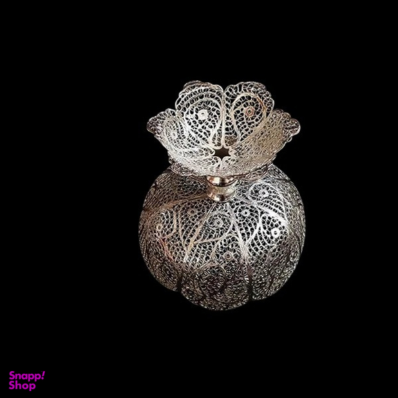 کاسه آجیل خوری ملیله کاری امین نگار کد M-10