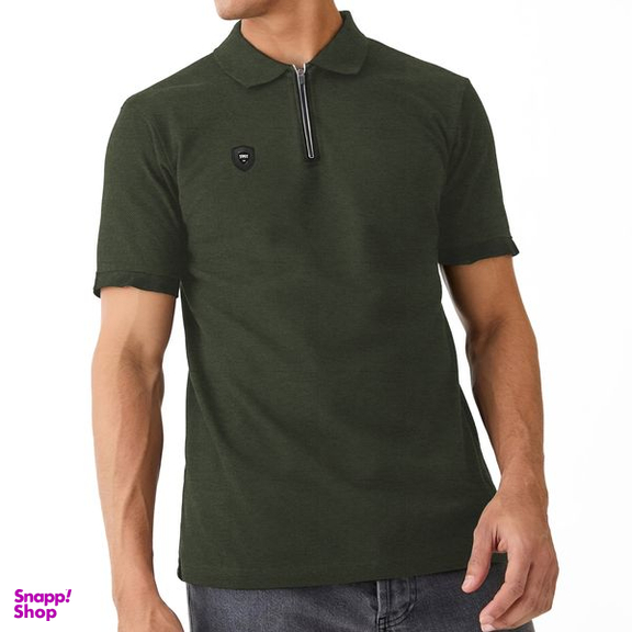 پولوشرت آستین کوتاه ورزشی مردانه نوزده نودیک مدل POL925 Gr