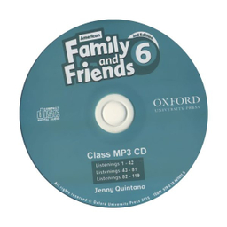 کتاب American Family and Friends 6 اثر Naomi Simmons انتشارات زبان مهر به همراه سی دی