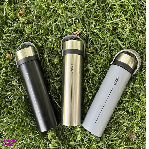 ماگ سفری اینجوی مدل vacum cup گنجایش 420 میلی لیتر