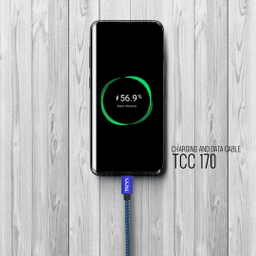 کابل شارژ Type-C تسکو مدل TC C170 طول 1 متر