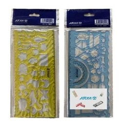 شابلون آریا مدل ژله ای مجموعه 2 عددی