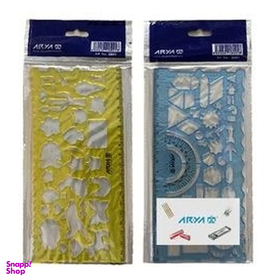 شابلون آریا مدل ژله ای مجموعه 2 عددی