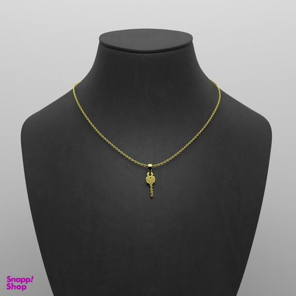 گردنبند طلا 18 عیار زنانه مدوپد مدل کلید کد F3-1-1104