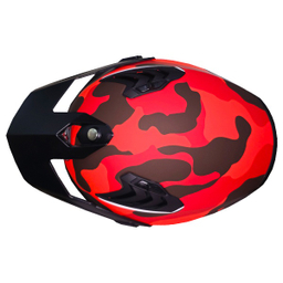 کلاه کاسکت راپیدو مدل فک جدا کد RA_890 رنگ قرمز