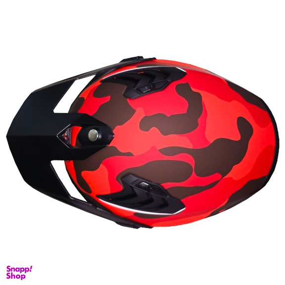 کلاه کاسکت راپیدو مدل فک جدا کد RA_890 رنگ قرمز