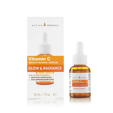 سرم روشن کننده اکتیو فورمولا مدل ویتامین C حجم 30 میلی لیتر