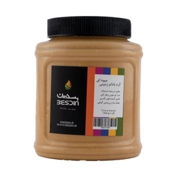 کره بادام زمینی میوه ای بسدین وزن 1000 گرم