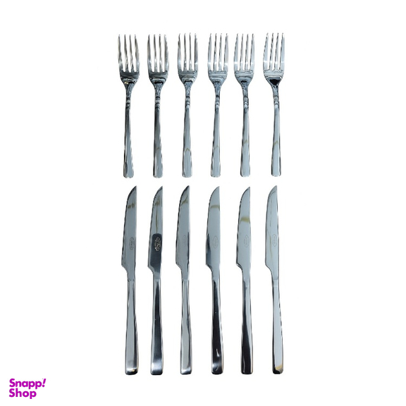 سرویس چاقو و چنگال 12 عددی گیلدا کد 1103