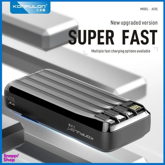 پاوربانک کانفلون مدل A23Q ظرفیت 20000 میلی آمپر ساعت