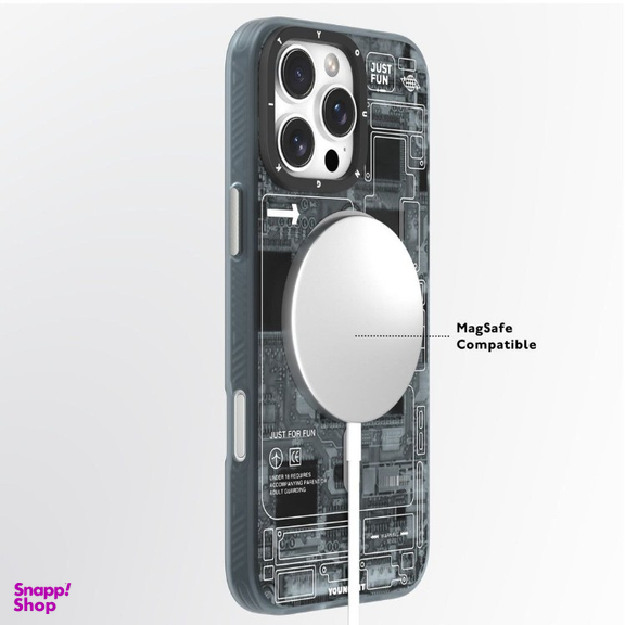 کاور گوشی موبایل یانگ کیت مدل Technology Futuristic مناسب برای اپل iPhone 16