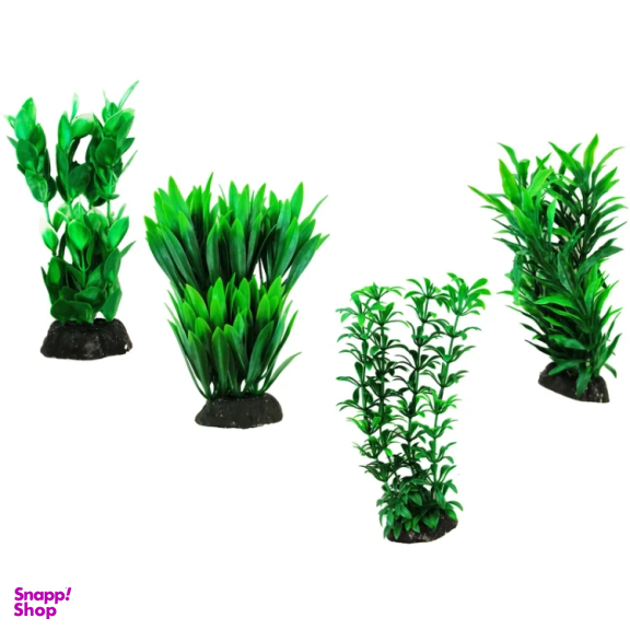 گیاه تزیینی آکواریوم کد M01 مجموعه 4 عددی