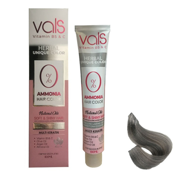 رنگ مو والس شماره 7.11 رنگ بلوند خاکستری روشن حجم 100 میلی لیتر