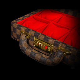 جعبه ساعت 6 خانه طرح لویی ویتون کد TW-2482