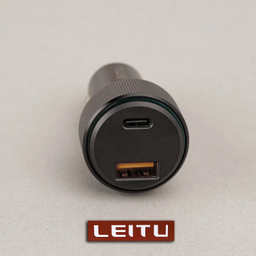 شارژر فندکی لیتو مدل LC-C18 48W به همراه کابل تبدیل MICRO USB