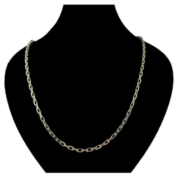 زنجیر نقره مردانه گیرا مدل دیپلمات کد G98-60