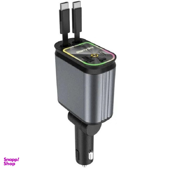 شارژر فندکی 4 کاره مدل Starry Sky کد 02