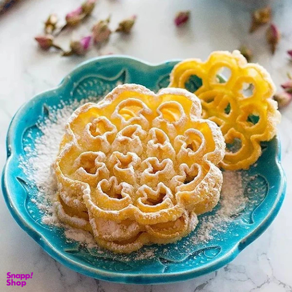 قالب شیرینی به گز مدل پنجره ای خاتون مجموعه 2 عددی