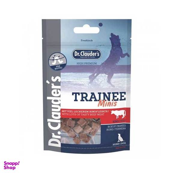 تشویقی سگ دکتر کلادرز طعم گوشت گاو وزن 50 گرم