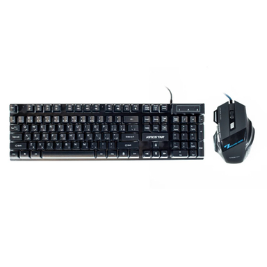 ماوس و کیبورد باسیم مخصوص بازی کینگ استار مدل KBM255G