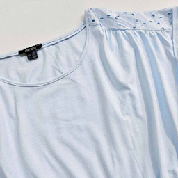 پیراهن زنانه اسمارا کد Z-TY21 رنگ آبی روشن