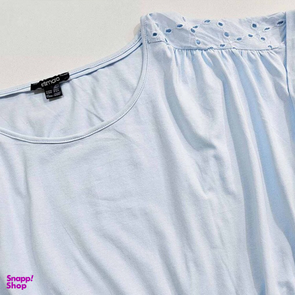 پیراهن زنانه اسمارا کد Z-TY21 رنگ آبی روشن