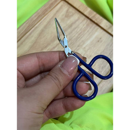 موچین مدل قیچی دارای دسته ضد تعریق کد 041