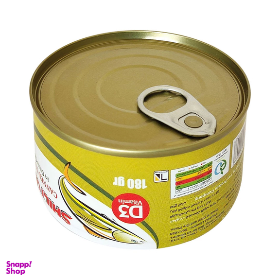کنسرو ماهی تون در روغن زیتون شیلتون وزن 180 گرم