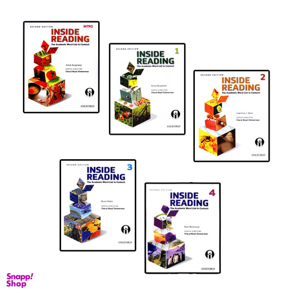 کتاب Inside Reading اثر Arline Burgmeier انتشارات الوند پویان مجموعه 5 جلدی به همراه سی دی