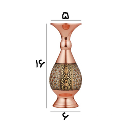 گلدان خاتم کاری مدل صراحی کد 16